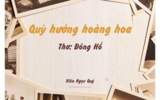 Cảm nhận bài thơ: Quỳ hướng hoàng hoa – Đông Hồ