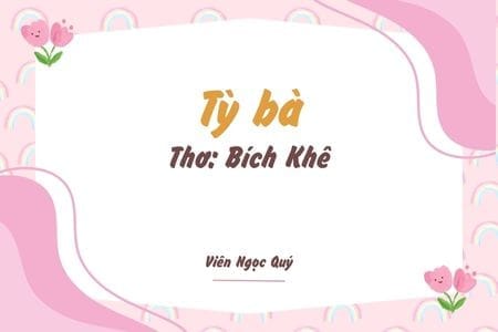 Cảm nhận bài thơ: Tỳ bà – Bích Khê