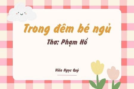 Trong đêm bé ngủ