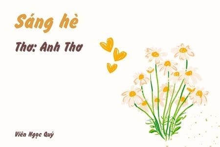 Cảm nhận bài thơ: Sáng hè – Anh Thơ