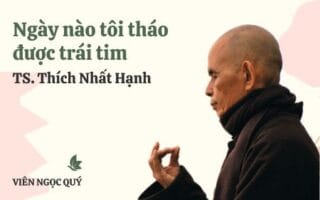 Cảm nhận bài thơ: Ngày nào tôi tháo được trái tim - Thiền sư Nhất Hạnh