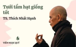 Cảm nhận bài sám nguyện: Tưới tẩm hạt giống tốt – Thiền sư Nhất Hạnh