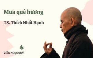 Cảm nhận bài thơ: Mưa quê hương – Thiền sư Nhất Hạnh