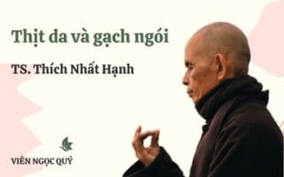 Cảm nhận bài thơ: Thịt da và gạch ngói – Thiền sư Nhất Hạnh