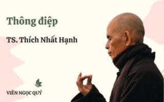 Cảm nhận bài thơ: Thông điệp – Thiền sư Nhất Hạnh